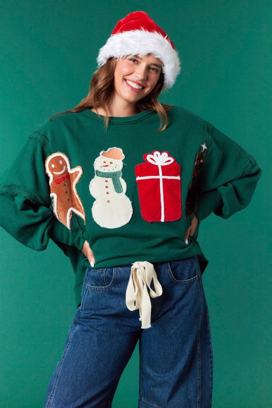 Holly Jolly Festive Crewneck