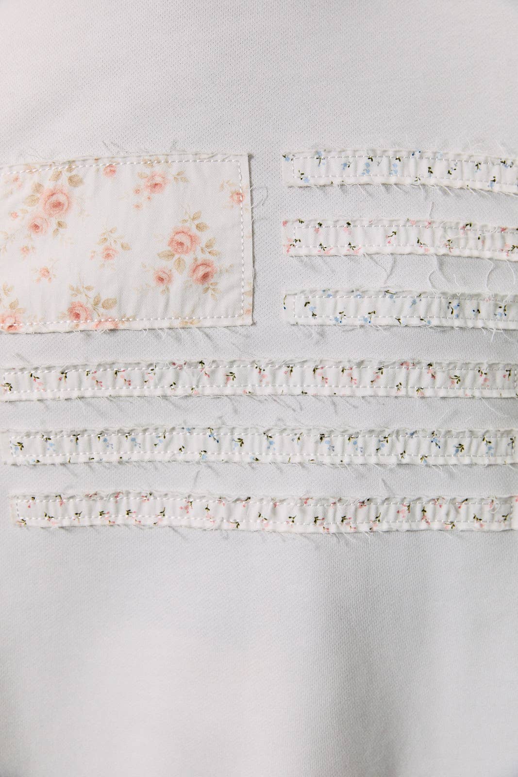 Shabby Chic Flag Sweater