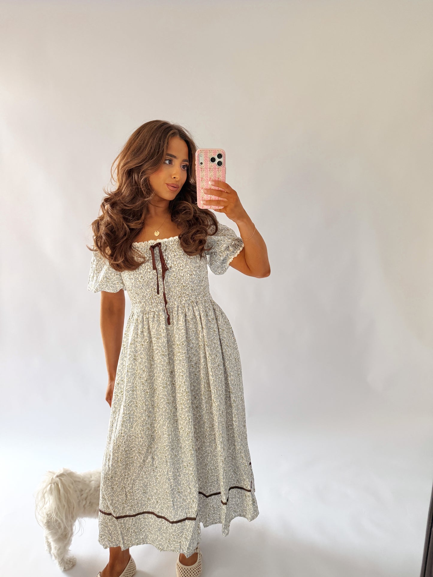Bluebell Breeze Midi Dress