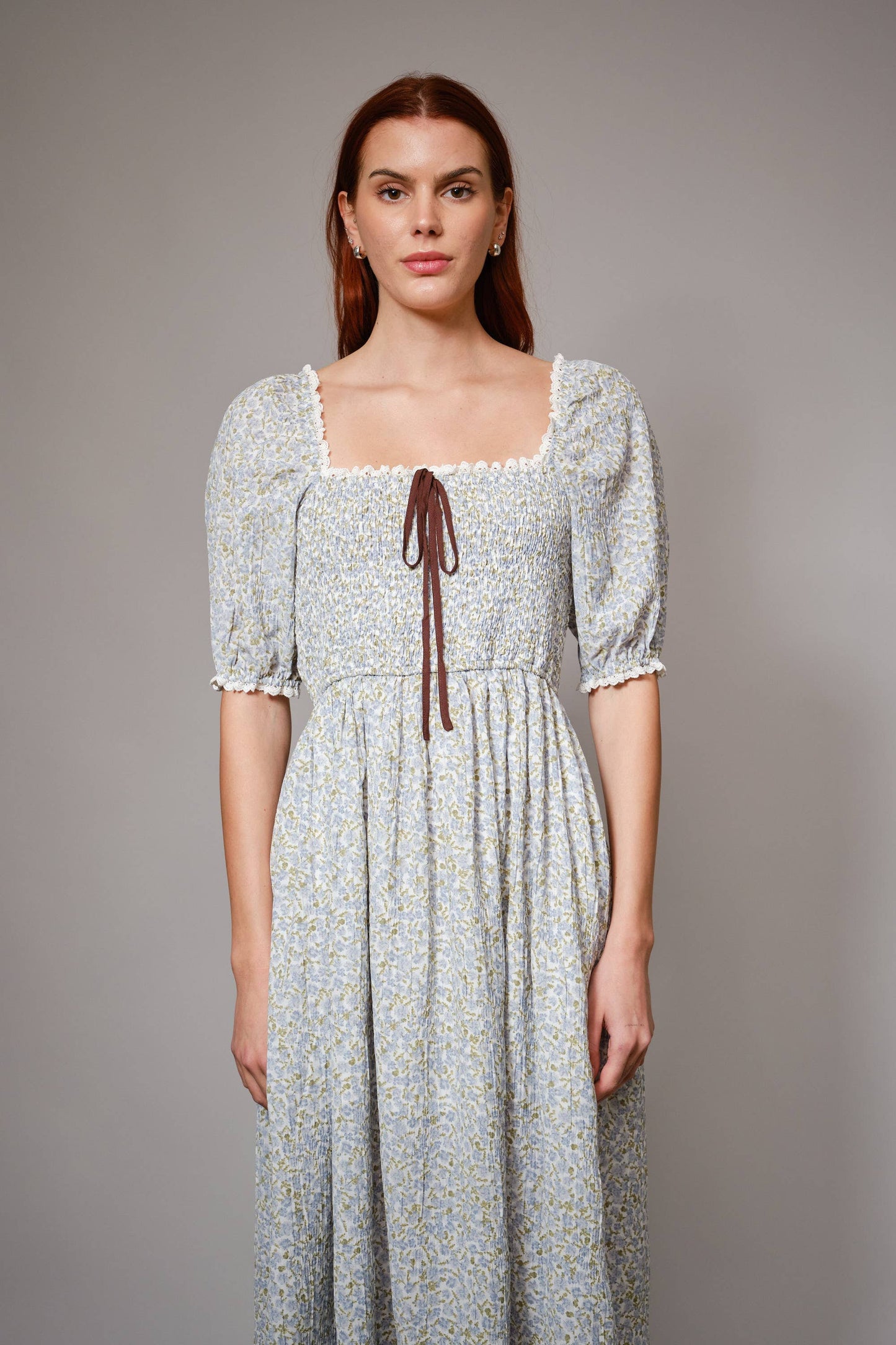Bluebell Breeze Midi Dress