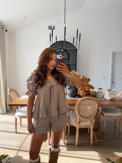 Cinnamon Sugar Gingham Set PRE-ORDER