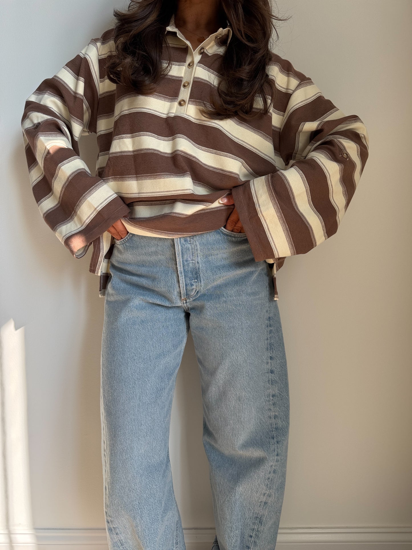 Pumpkin Crème Rugby Top