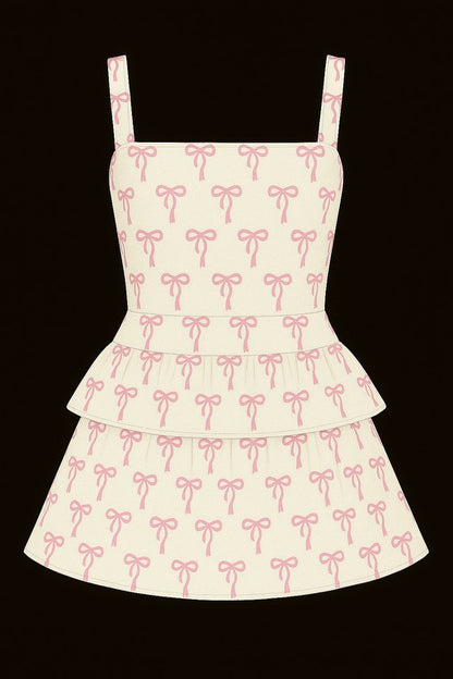 Magic Kingdom Ruffled Bow Tennis Skort Dress