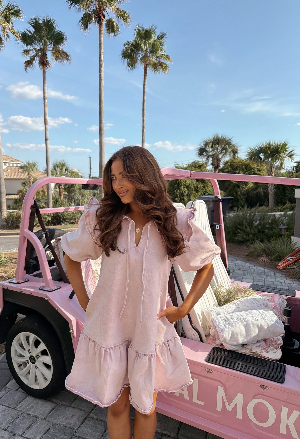 Pink Skies Mini Dress