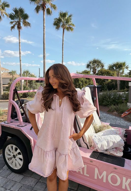 Pink Skies Mini Dress