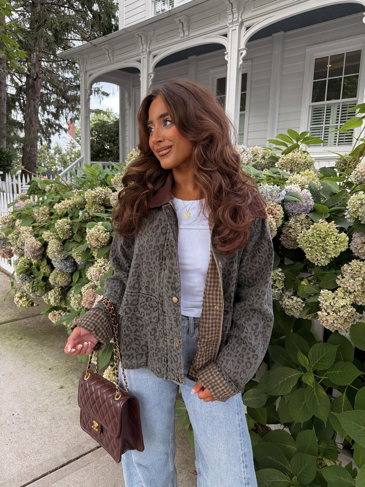 Ashby Leopard Barn Jacket