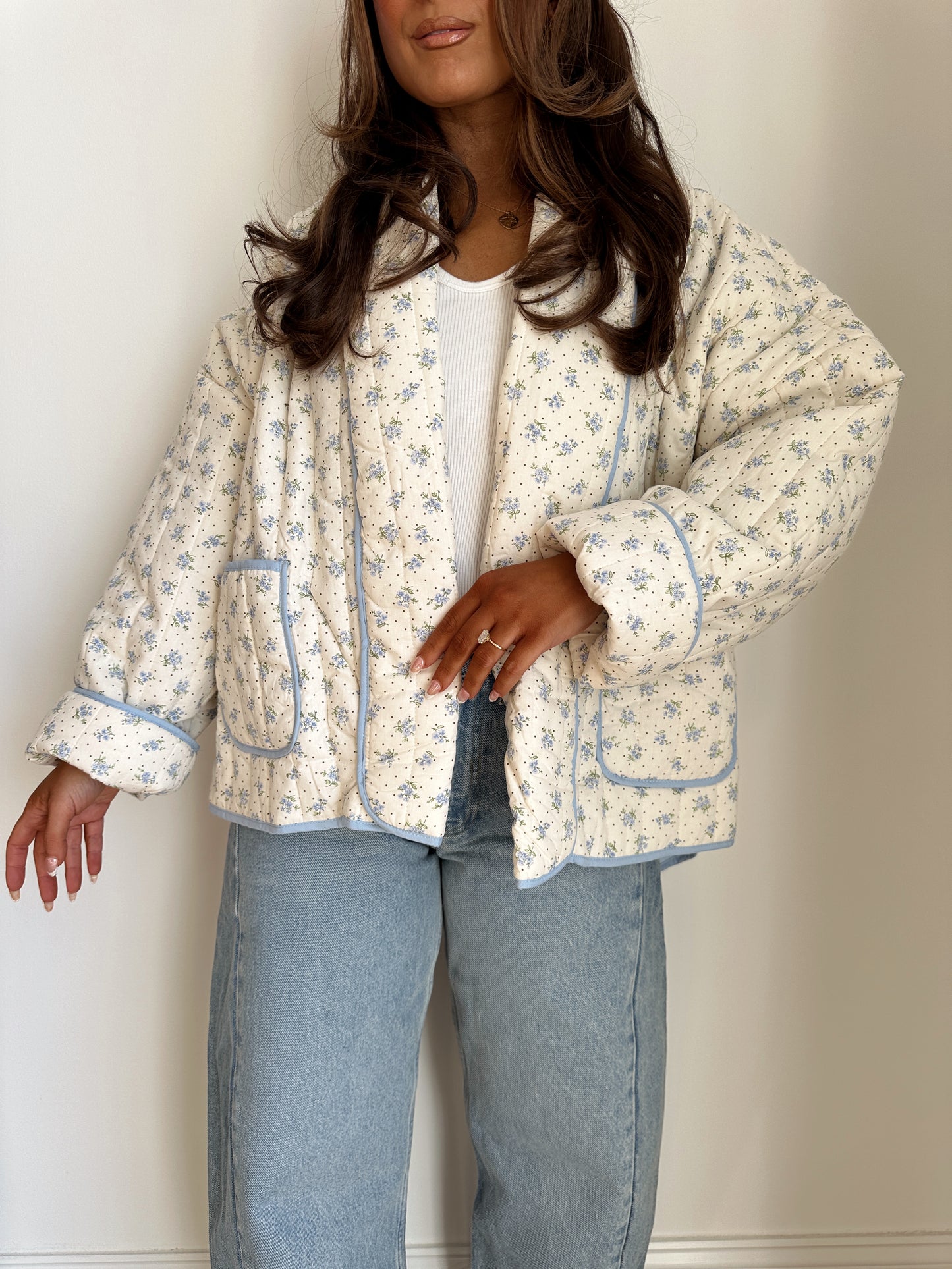 Ella Quilted Floral Jacket