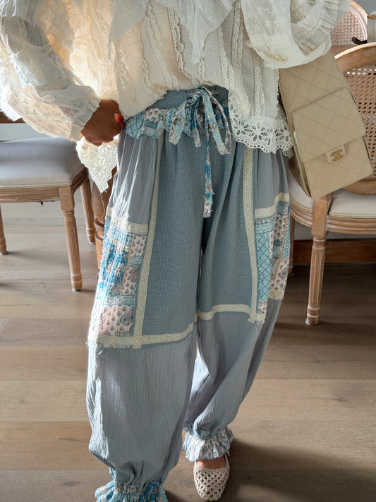 Blossom Breeze Pants (Denim)