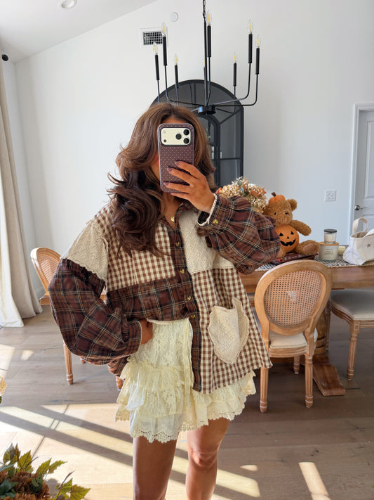 Lace Ruffled Shorts PRE-ORDER