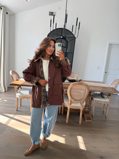 Maplewood Barn Jacket (Cocoa) - can’t restock!
