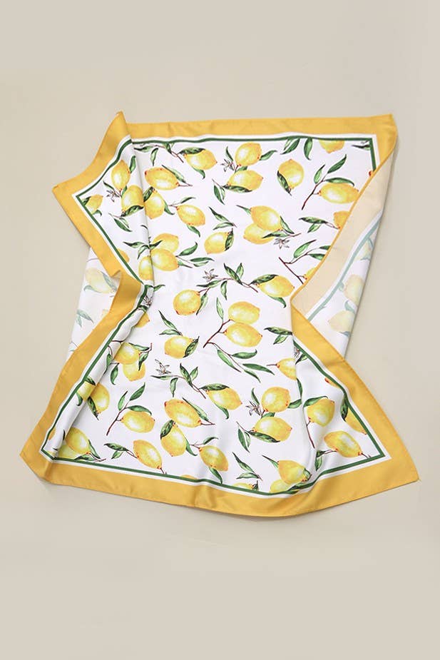🍋 Lemon SCARF