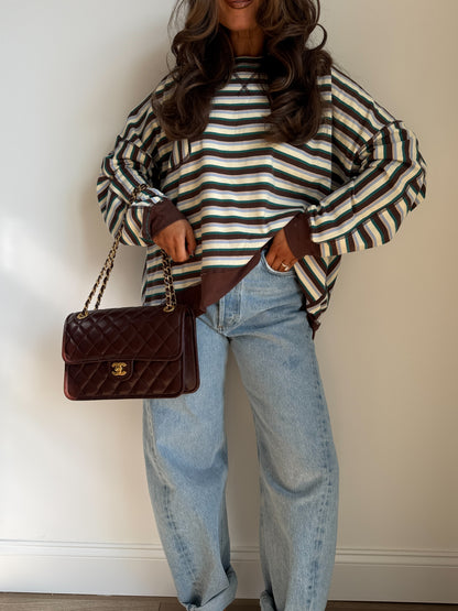 Rustic Barn Oversized Knit (Can’t restock ) 🤎