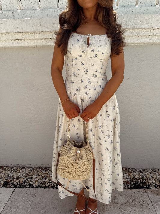 Belle Of The Garden Midi Dress