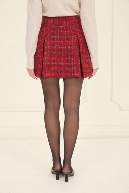 Tinsel & Bows Tweed Skirt