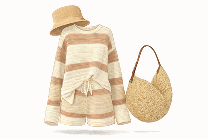 Raffia Bucket Hat