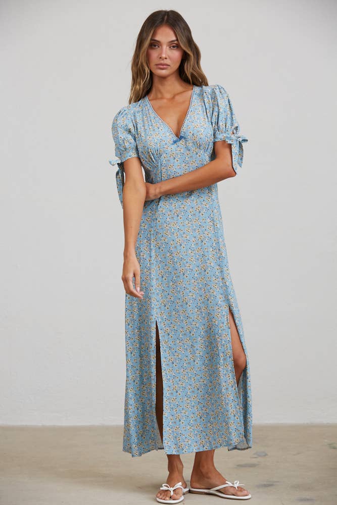 The Coastal Tide Maxi Dress