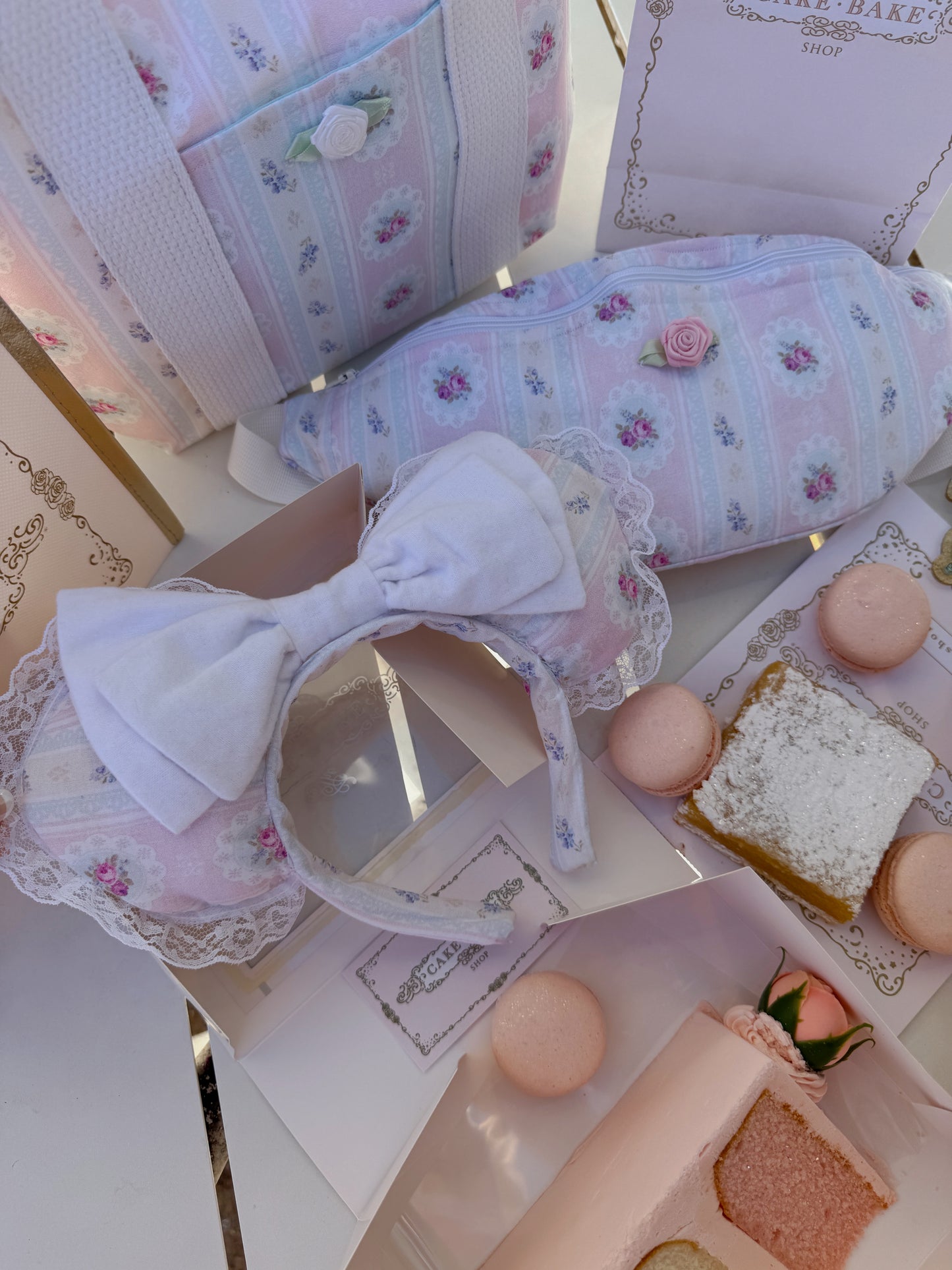 Princess Belle Bespoke Vintage Floral Ears