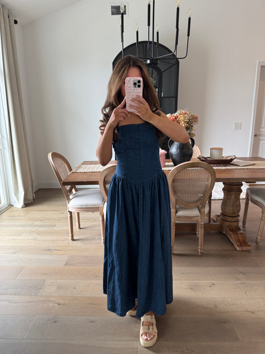Small Zara midi corset dress