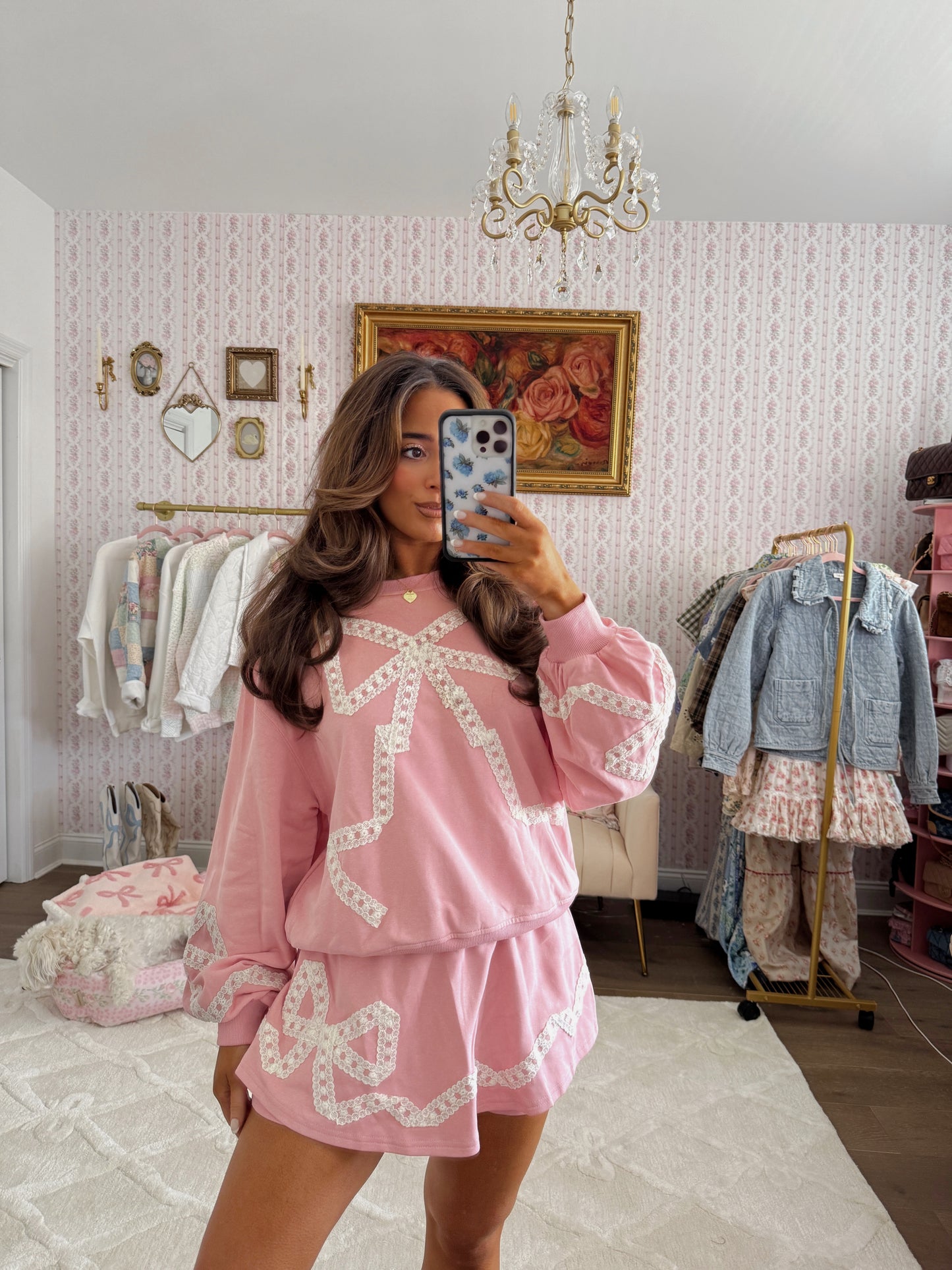 The Ribboned Girl Skort Set