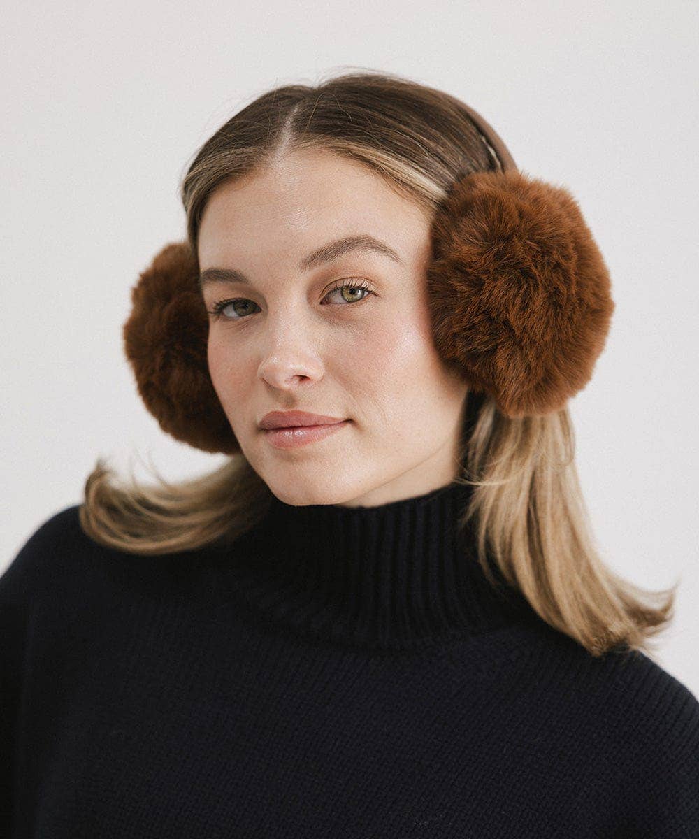 Winter Getaway Faux Fur Earmuff