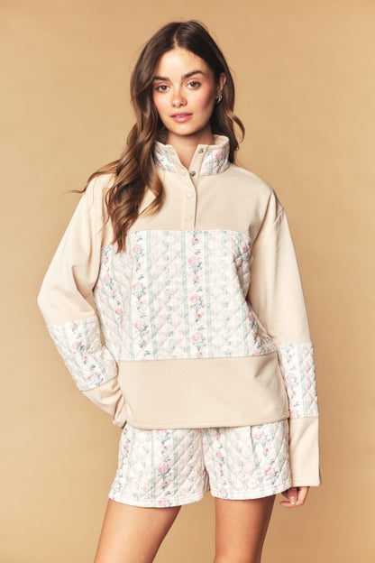 Cottage Sunshine Quilted Set