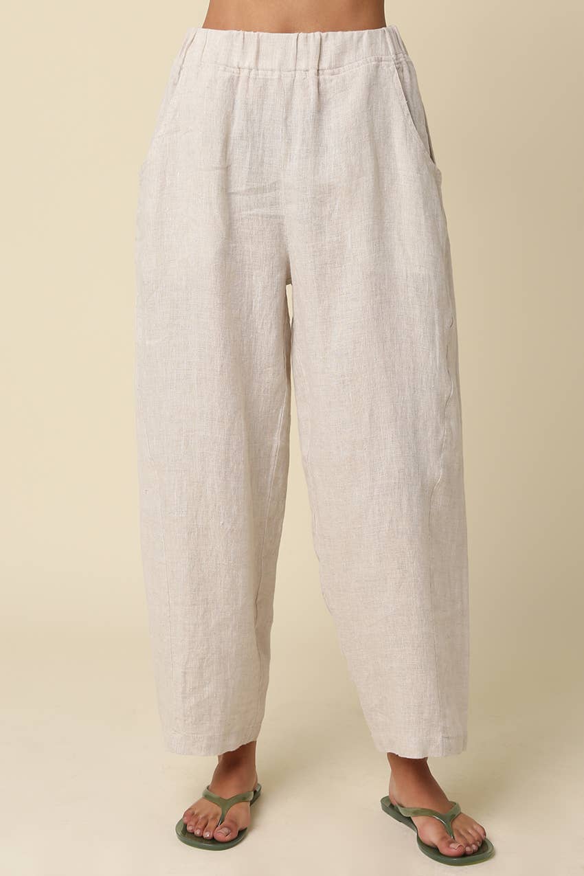 Hamptons Relaxed Linen Pants