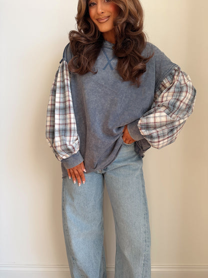 Cozy Fireside Flannel Top