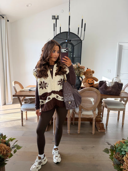 Arendelle Chunky Knit Vest