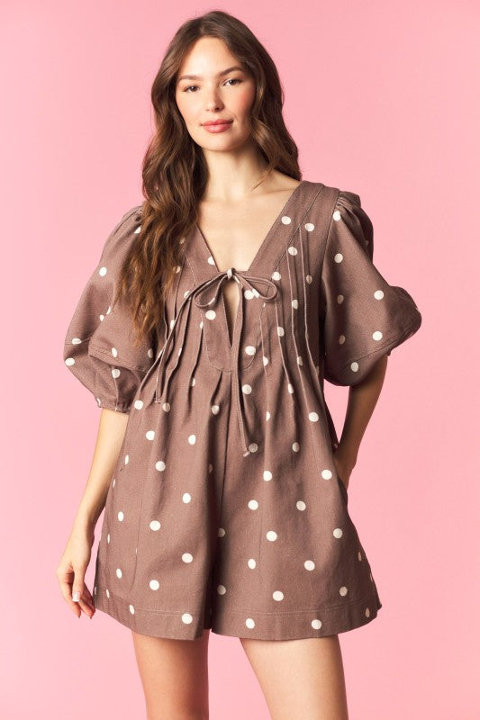 Sweet Polka Dot Denim Mocha (early Access)