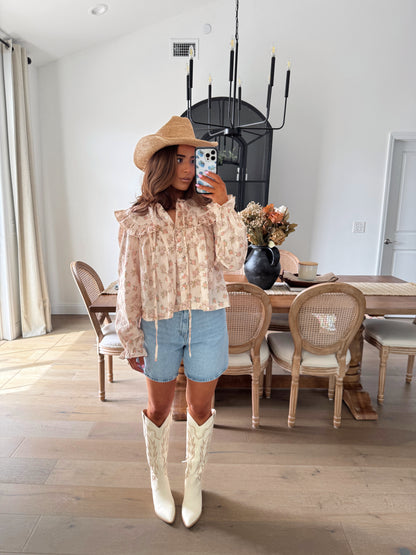 The Bella Top (Creamsicle)