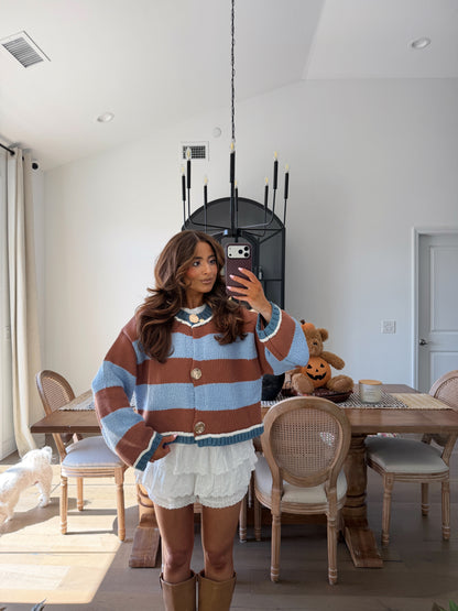 Autumn Countryside Knit Cardigan