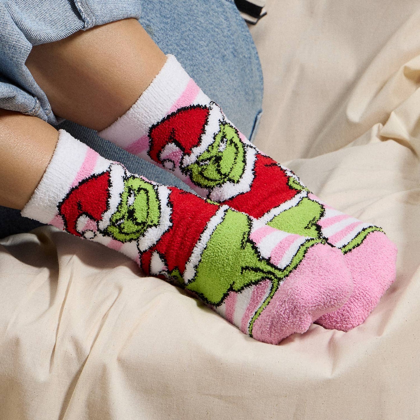 Grinch Holiday Sock Gift Set