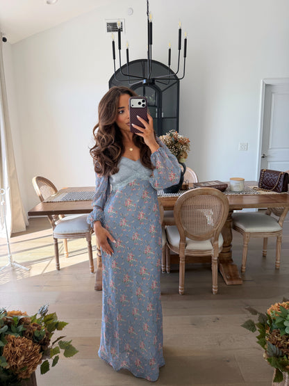 Sunday Best Maxi Dress (Lilac)