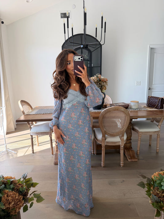 Sunday Best Maxi Dress (Lilac)