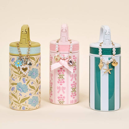 Tumbler Charm–Blushing Beauty