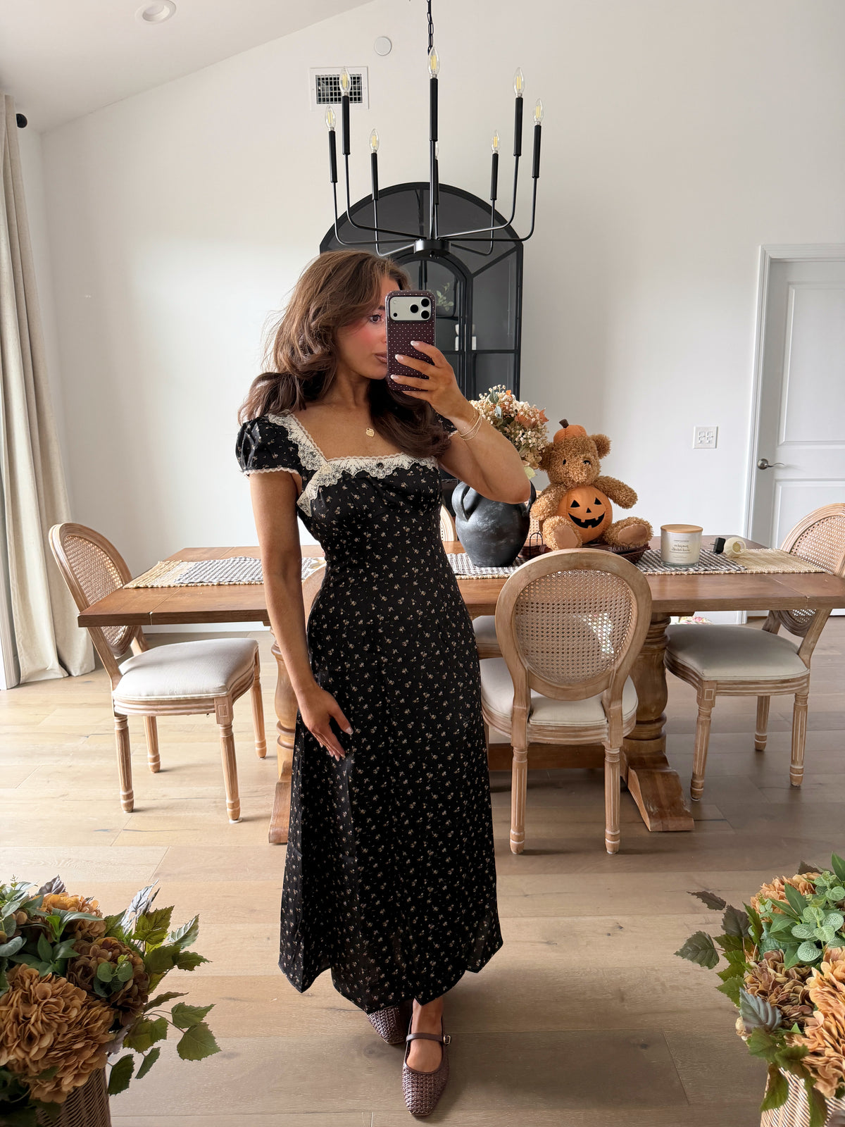 Farmstand Floral Midi Dress. RESTOCK