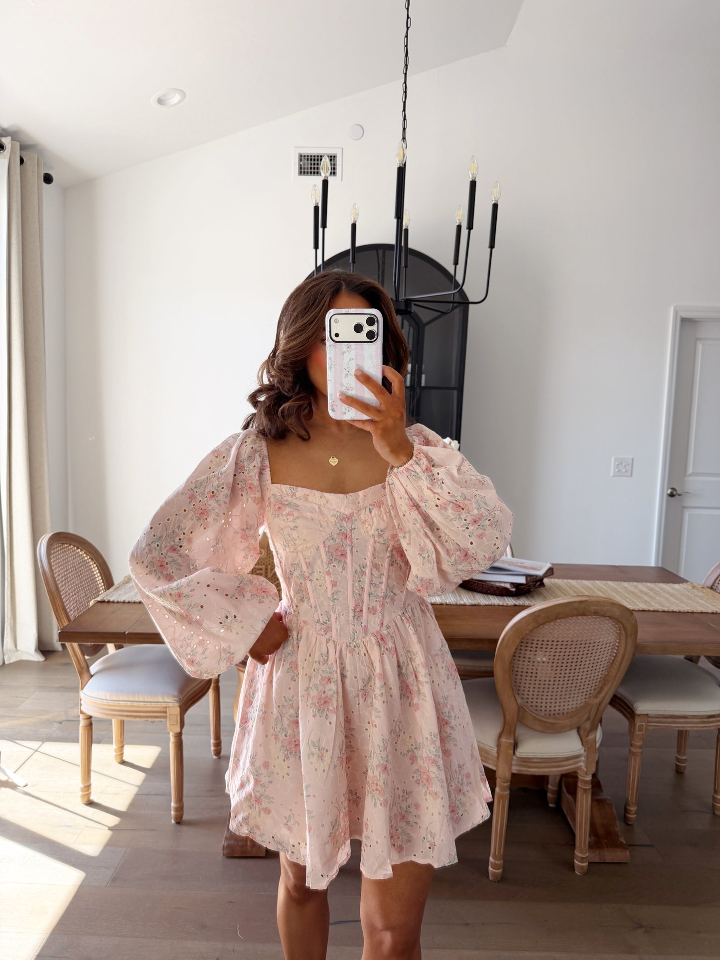 Blushing Berry Babydoll Dress