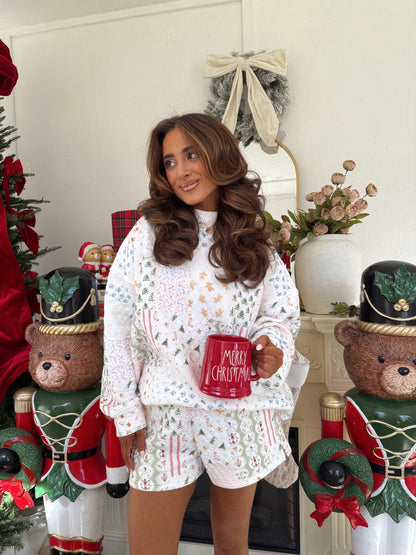 Christmas Traditions Quilted Shorts EARLY ACCESS