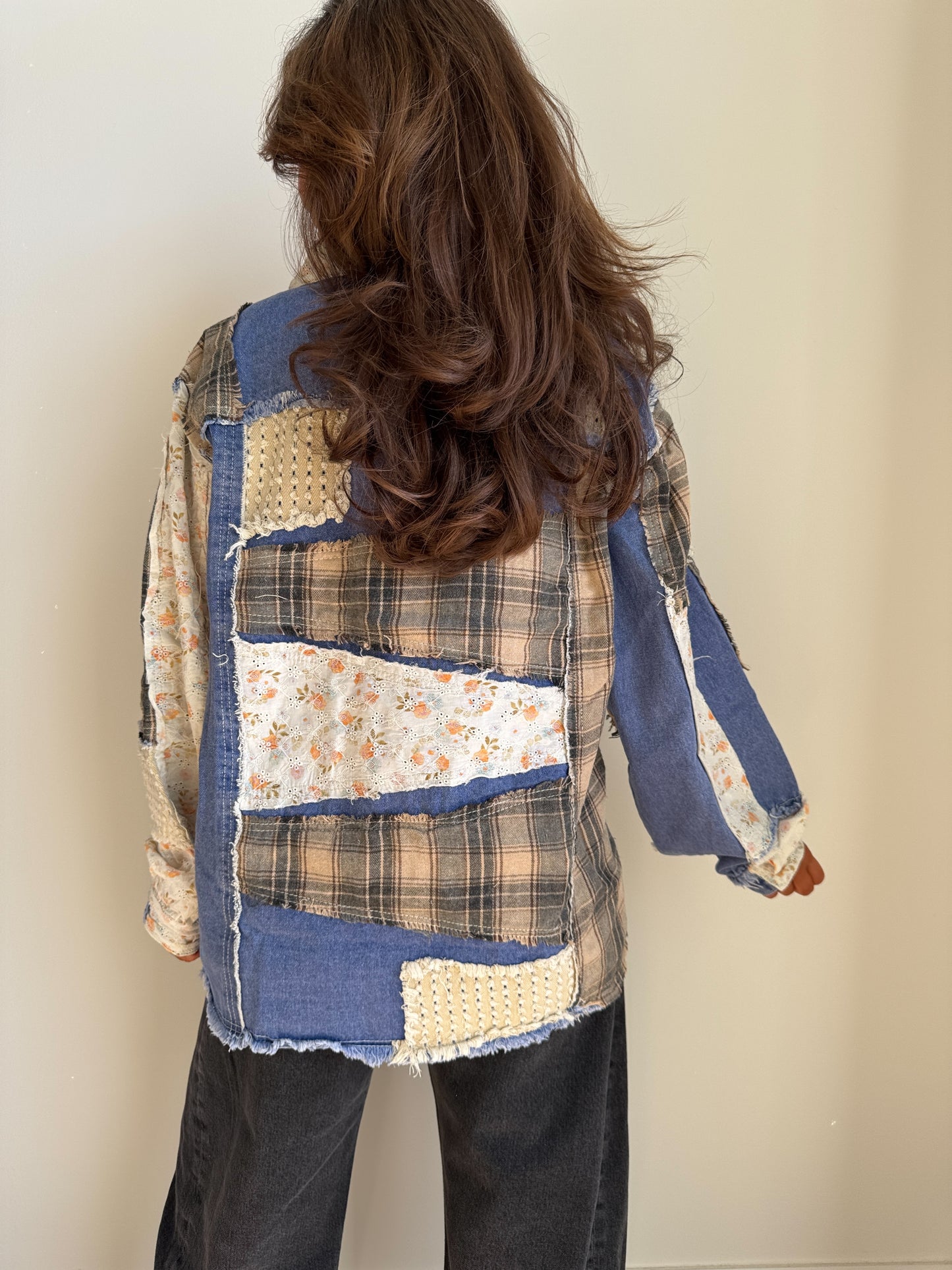 Denim Daze Plaid Shacket