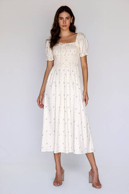 Snowdrop Darling Midi Dress