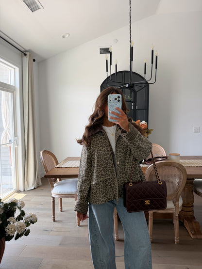 Ashby Leopard Barn Jacket