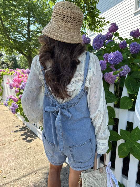 Coastal Denim Overalls
