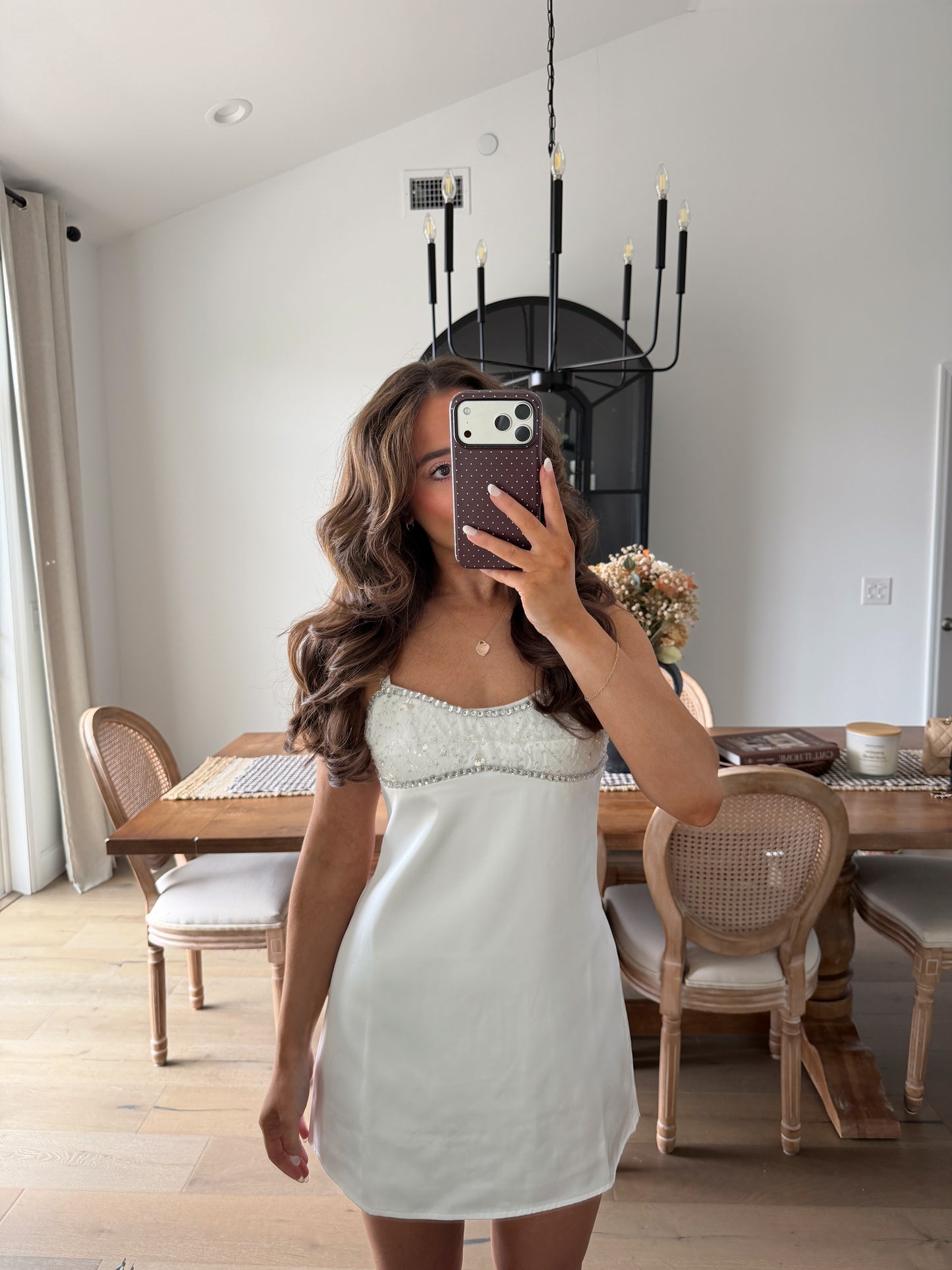 Glass Slipper Mini Dress