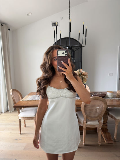 Glass Slipper Mini Dress