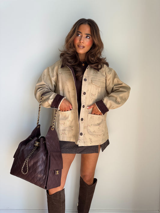 Bloomin’ Barn Jacket (Sandy Beige)
