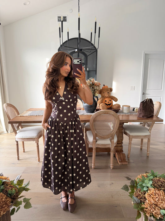 Autumn At The Cottage Maxi Dress (can’t restock)