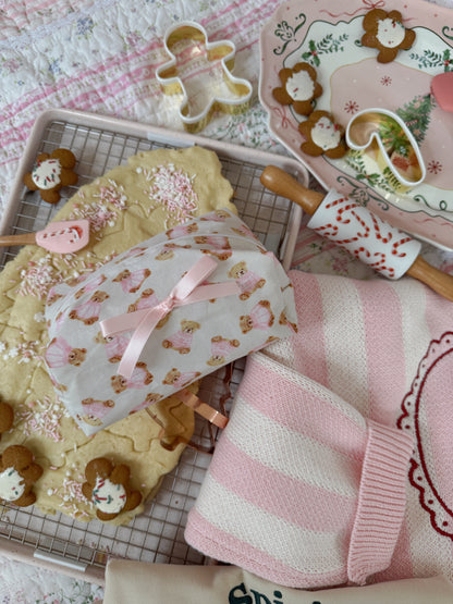 A BEARY Holiday Cosmetic Pouch (ships 2 weeks)