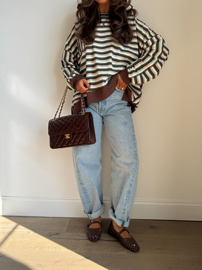 Rustic Barn Oversized Knit (Can’t restock ) 🤎
