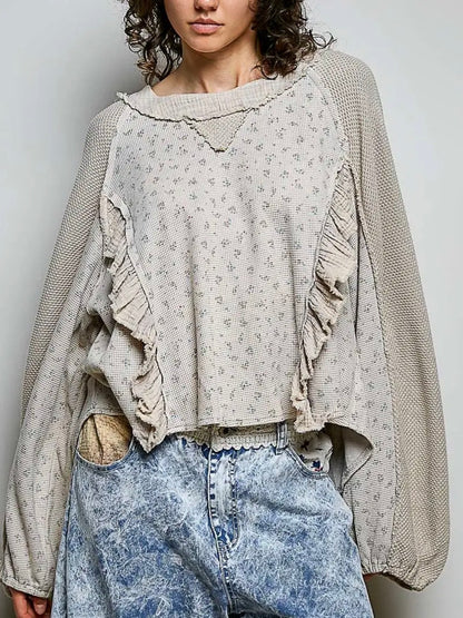 Country Cottage Ruffled TOP (LIVE EXCLUSIVE)ships October 5th