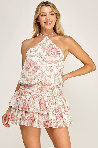 Summer Nights Halter Romper